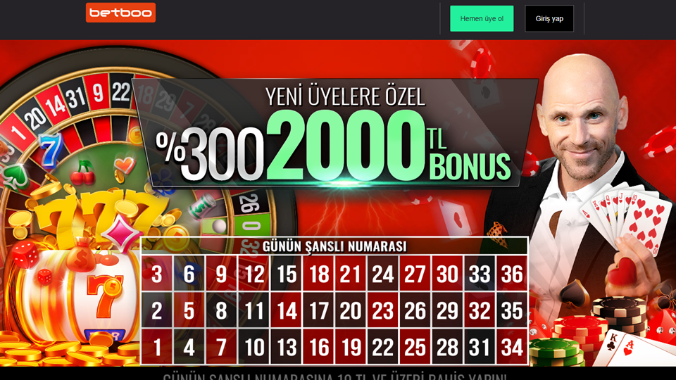 Betboo canlı casino sitesi