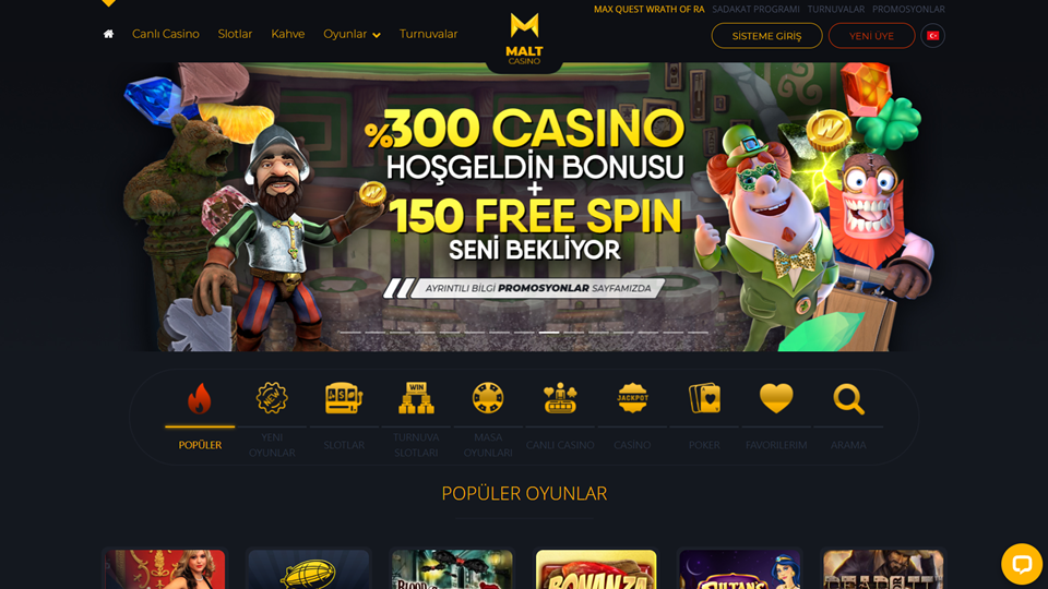 Maltcasino casino sitesi